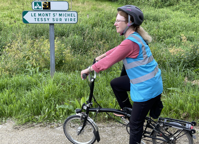 Roches de Ham, cycle route Normandy