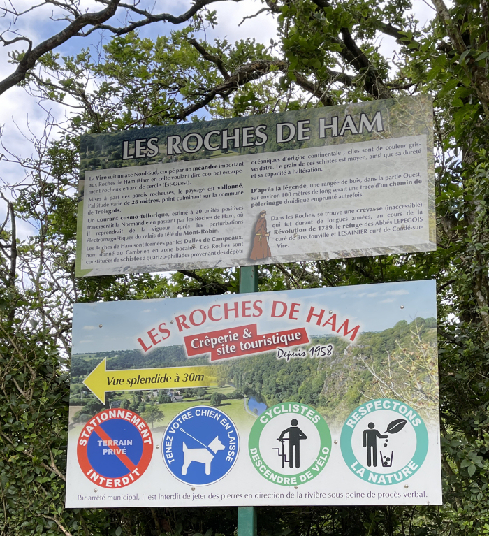 Les Roches de Ham, Normandy, France