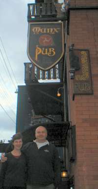 outside The Manx, Elgin Street, Ottawa, Canada