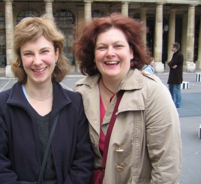 Robbie and Fiona at the Palais Royal