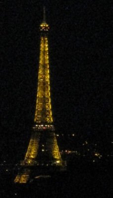 Eiffel Tower at night