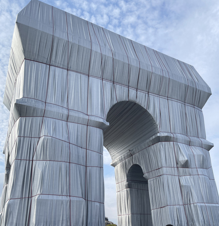 Arc de TRiomphe wrapped