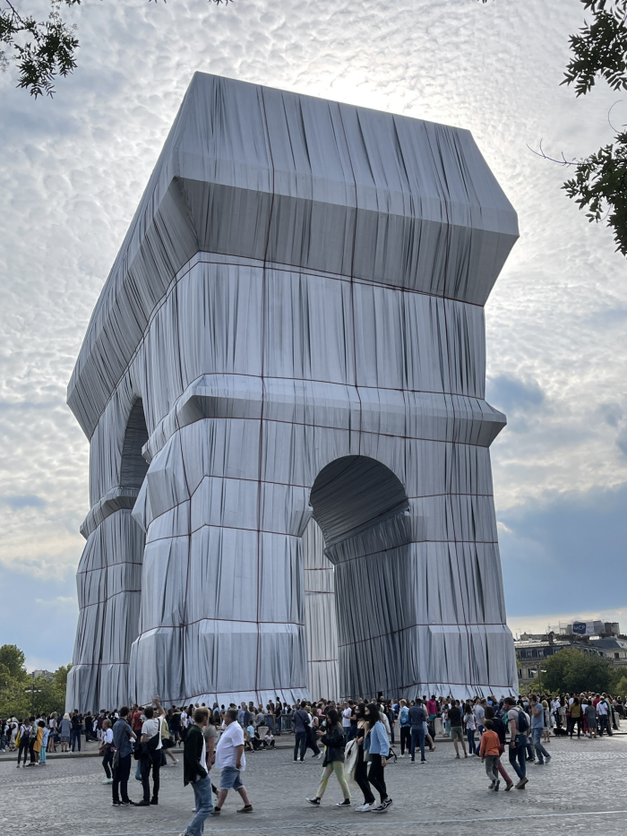 Arc de Triomphe - wrapped