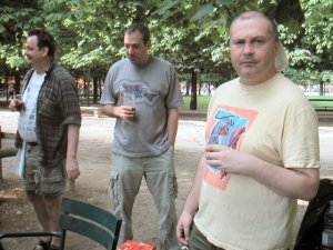 Jim, Pierre, and John