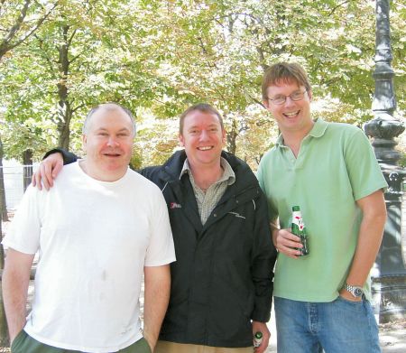 John, Adrian and Sean