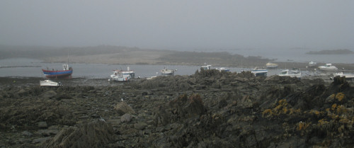 sea mist at Plestin les Greves, Brittany