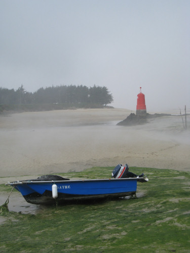 sea mist at Plestin les Greves, Brittany