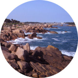 Ploumanach and the pink granite coast, Brittany
