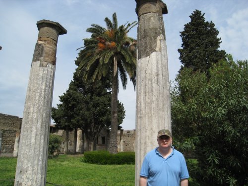 gardens of the House of the Faun in Pompeii