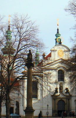 near the castle