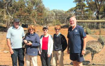 meet the relies - Dave, Yvonne, me, Jeannette and Paul