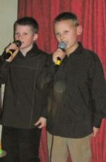 Alex at the karaoke