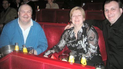 At the Crazy Horse in Paris