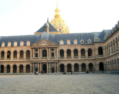 The Hotel Invalides in Paris