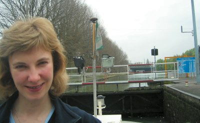 The locks on the Canal Saint-Denis