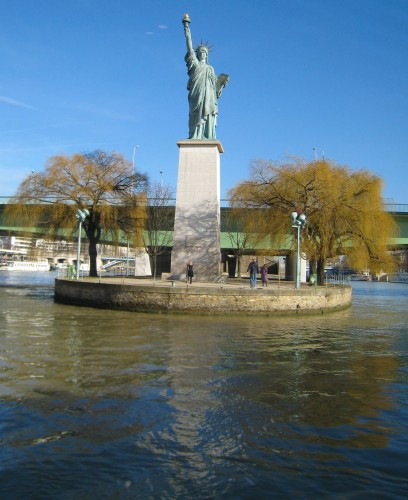 Statue of Liberty in Paris, France