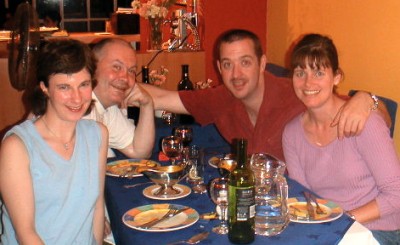me, John,Bruce and Rowenna