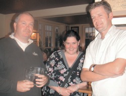John, Lizzie and Paul, who's no longer poor and poorly