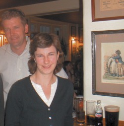 Several years later Paul and Fiona pose for the camera again
