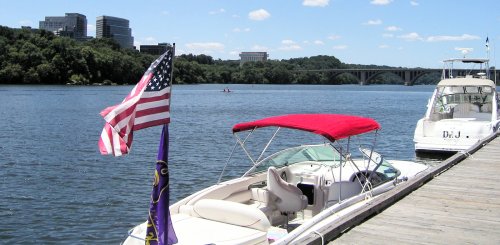 The Potomac River in Georgetown