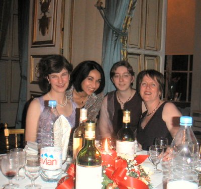 me, Houria, Sandrine and Alison