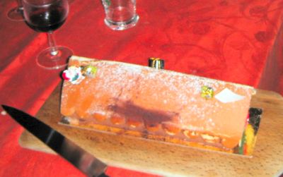 The Bûche de Noel or Chocolate Yule log is the traditional French christmas dessert