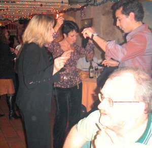 meanwhile John needs another cigarette before he can begin dancing