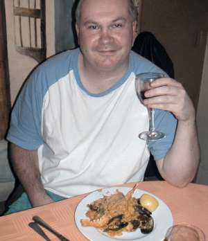 John loves his paella