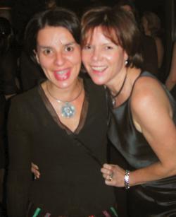 party girls, Nathalie and Catherine