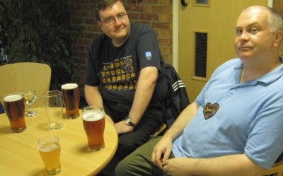 Andy and John