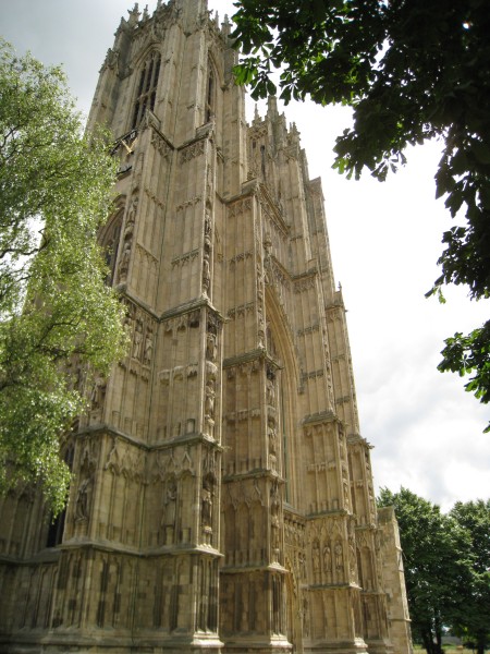 Beverley Minster is a fine example of a medieval building in the Gothic style.